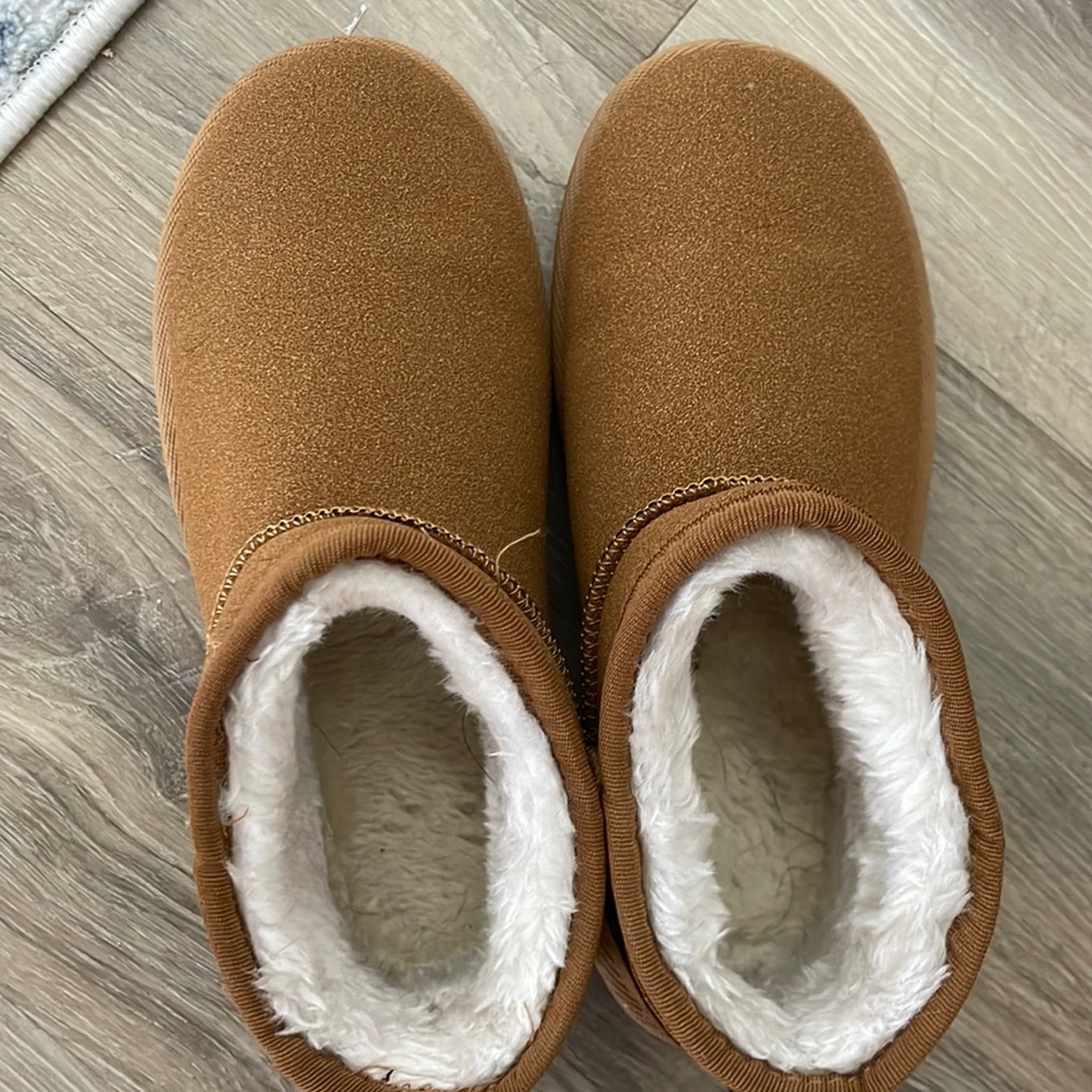 Fake ugg booties. Run small for size 8.5 or 38